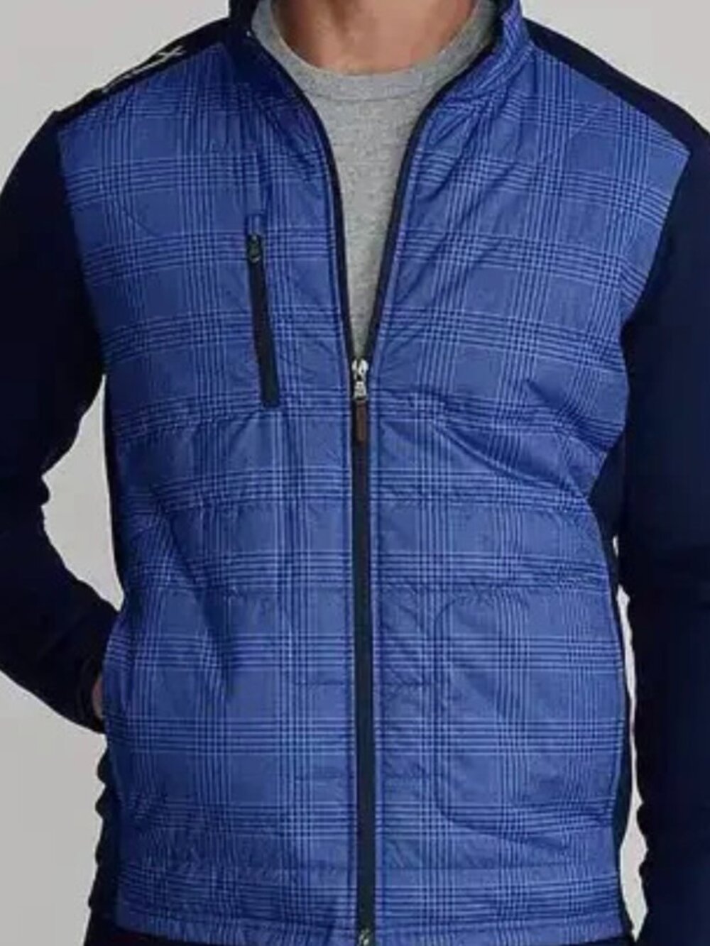 RLX Ralph Lauren Men's Hybrid Golf Jacket Blue Size M